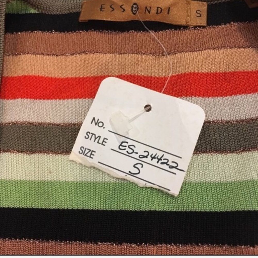 Essendi Multi-Color Silk Blend Top - Picture 2 of 5